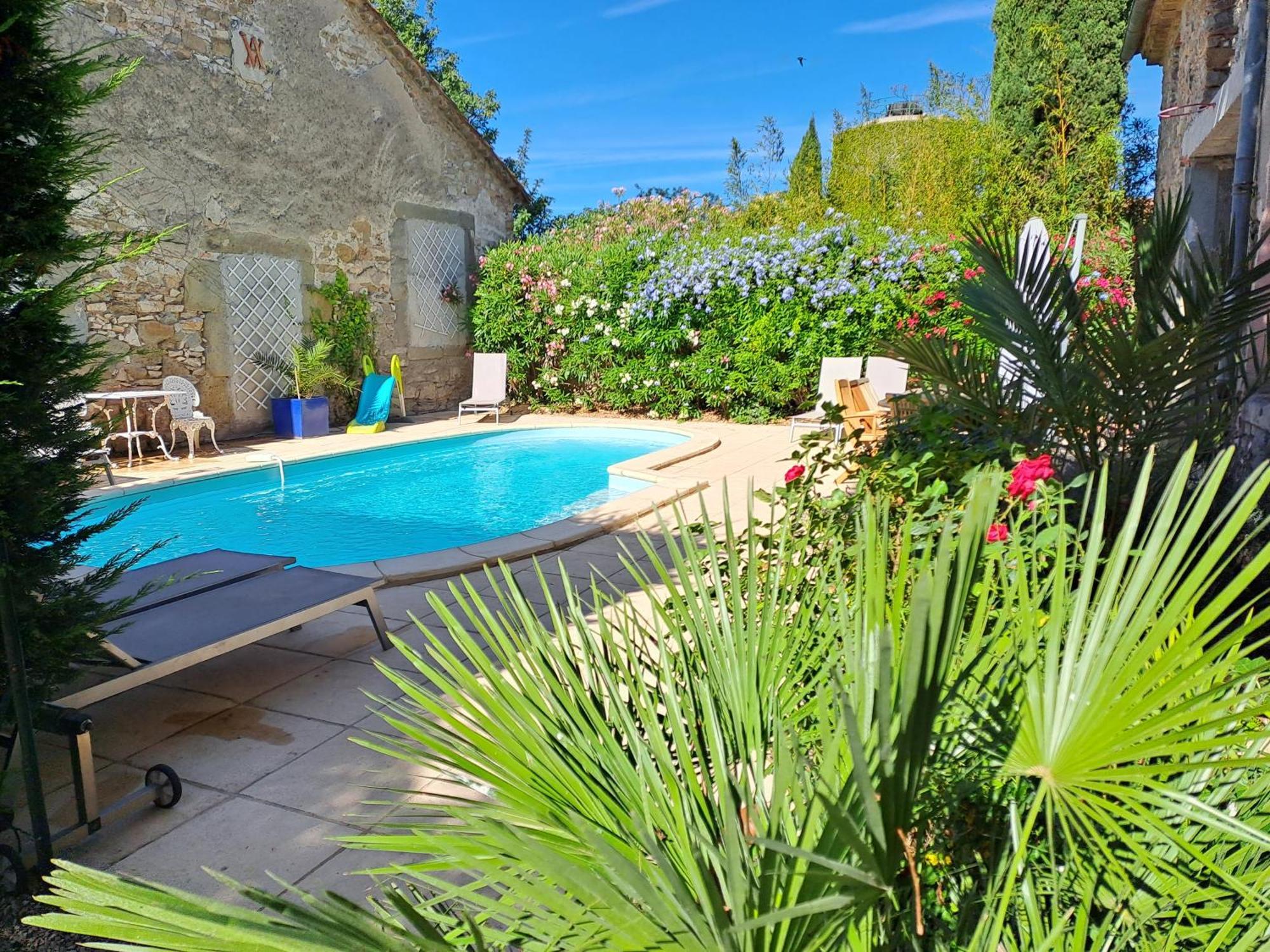 Le Gite De Sainte Valiere Piscine Et Spa Sainte-Valière Exterior foto